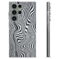 Capa de TPU - Samsung Galaxy S23 Ultra 5G - Zebra Hipnotizante