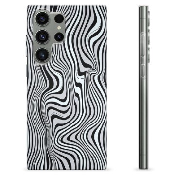 Capa de TPU - Samsung Galaxy S23 Ultra 5G - Zebra Hipnotizante