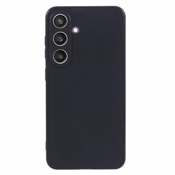 Capa de TPU Mate Anti Dedadas para Samsung Galaxy S24 - Preto