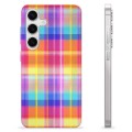 Capa de TPU - Samsung Galaxy S24 - Camisa de Flanela