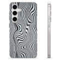 Capa de TPU - Samsung Galaxy S24 - Zebra Hipnotizante