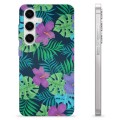 Capa de TPU - Samsung Galaxy S24 - Flores Tropicais