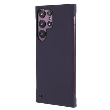 Capa de Plástico Sem Moldura para Samsung Galaxy S24 Ultra - Púrpura Escuro
