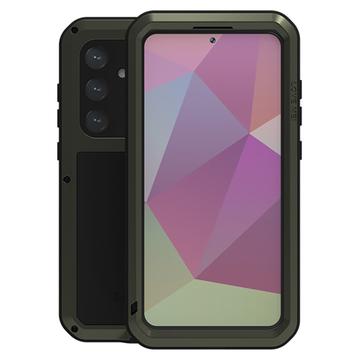 Capa Híbrida Love Mei Powerful para Samsung Galaxy S24+ - Verde