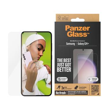Protetor de Ecrã PanzerGlass Ultra-Wide Fit EasyAligner para Samsung Galaxy S24+ - Transparente