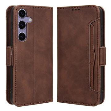 Capa para carteira para Samsung Galaxy S25 - Castanho