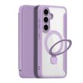 Capa magnética Dux Ducis Skin X Pro para Samsung Galaxy S25 - Roxo