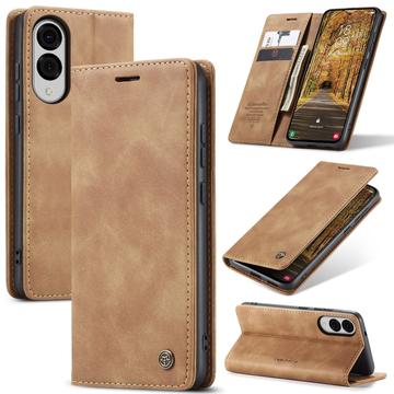 Bolsa Tipo Carteira Caseme 013 Series para Samsung Galaxy S25 Edge
