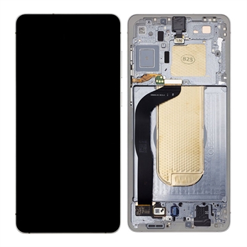 Estrutura para a Parte Frontal e Ecrã LCD GH82-37224A para Samsung Galaxy S25 Edge - Prateado