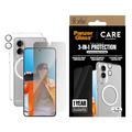 Samsung Galaxy S25 Edge PanzerGlass Care Flagship Pacote de privacidade 3 em 1 - Transparente
