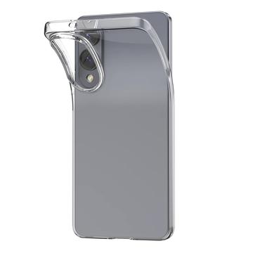 Capa de TPU Puro 0.3 Nude para Samsung Galaxy S25 Edge - Transparente