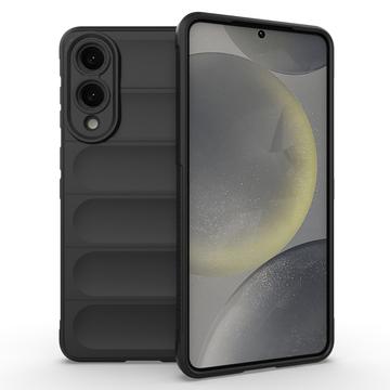 Capa de TPU Rugged para Samsung Galaxy S25 Edge - Preto