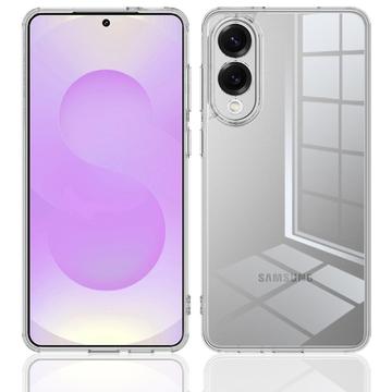 Capa Híbrida Resistente a Riscos para Samsung Galaxy S25 Edge - Transparente