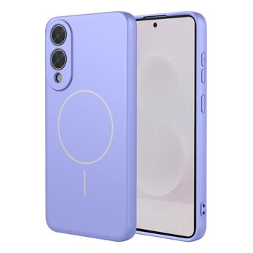 Capa de silicone para Samsung Galaxy S25 Edge - Compatível com MagSafe