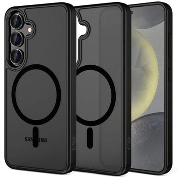 Capa Magmat Tech-Protect para Samsung Galaxy S25 FE - Compatível com MagSafe - Mate Preto