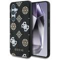 Capa MagSafe Samsung Galaxy S25 Guess 4G Printed Colored Peony Pattern - Preto