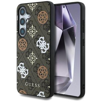 Capa MagSafe Samsung Galaxy S25 Guess 4G Printed Colored Peony Pattern
