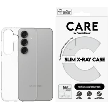 Capa para Samsung Galaxy S25 PanzerGlass Care Fashion Slim X-Ray - Transparente
