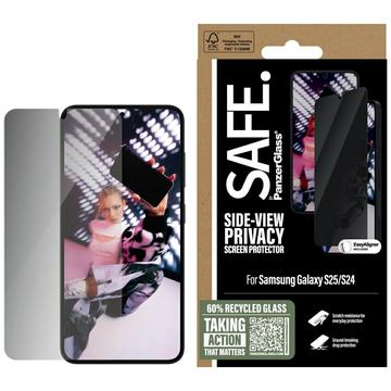 Protetor de ecrã de vidro temperado para Samsung Galaxy S25 PanzerGlass Safe Privacy Ultra-Wide Fit - 9H