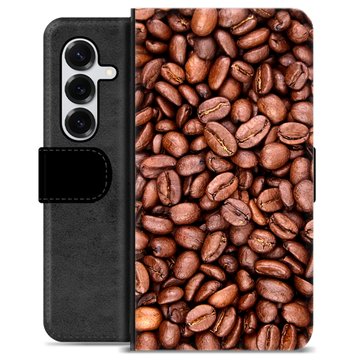 Bolsa tipo Carteira - Samsung Galaxy S25+ - Grãos de Café