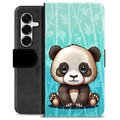 Bolsa tipo Carteira - Samsung Galaxy S25+ - Panda