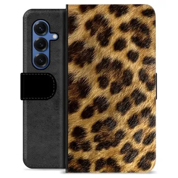 Bolsa tipo Carteira - Samsung Galaxy S25 - Leopardo