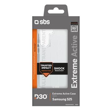 Capa para Samsung Galaxy S25 SBS Extreme Active D3O - Transparente