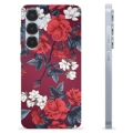 Capa de TPU - Samsung Galaxy S25 - Flores Vintage