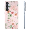 Capa de TPU - Samsung Galaxy S25 - Flores em Aquarela