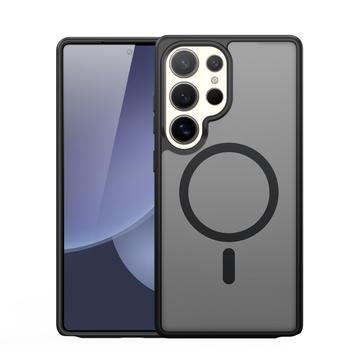 Capa híbrida para Samsung Galaxy S25 Ultra Dux Ducis Yind - Compatível com MagSafe - Preto