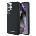 Capa para Samsung Galaxy S25 Ultra Karl Lagerfeld Saffiano Metal Logo - Preto