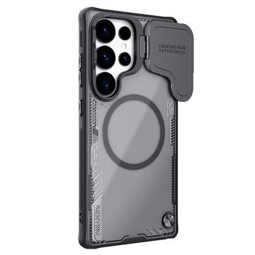 Capa magnética Nillkin IceBlade Prop para Samsung Galaxy S25 Ultra - Compatível com MagSafe, tampa com lente deslizante - Preto