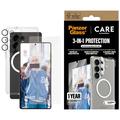 Samsung Galaxy S25 Ultra PanzerGlass Care Flagship 3 em 1 Bundle - Transparente