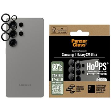 Protetor de lente de câmara Samsung Galaxy S25 Ultra PanzerGlass Hoops - Preto