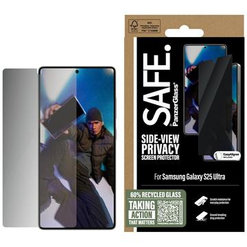 Protetor de ecrã de vidro temperado para Samsung Galaxy S25 Ultra PanzerGlass Safe Privacy Ultra-Wide Fit - 9H