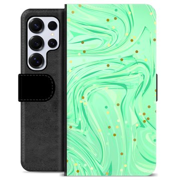 Bolsa tipo Carteira - Samsung Galaxy S25 Ultra - Hortelã Verde