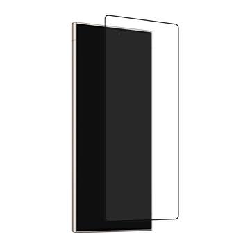 Protetor de ecrã de vidro temperado Puro para Samsung Galaxy S25 Ultra - Proteção Premium do ecrã - Borda Preta