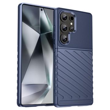 Capa em TPU Thunder Series para Samsung Galaxy S25 Ultra - Azul