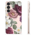 Capa de TPU - Samsung Galaxy S25+ - Flores Românticas