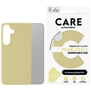 Capa PanzerGlass Care Fearlessly Fashionable para Samsung Galaxy S25+ - Compatível com MagSafe - Chardonnay