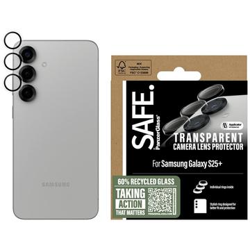 Protetor de lente de câmara PanzerGlass Safe para Samsung Galaxy S25+ - Transparente