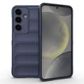 Capa de TPU Rugged para Samsung Galaxy S25+ - Azul Escuro