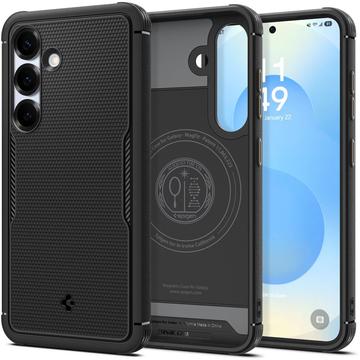Capa de TPU Spigen Core Armor Mag MagSafe para Samsung Galaxy S25+ - Preto
