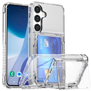 Capa Transparente com Suporte para Cartão para Samsung Galaxy S26/S26 Pro