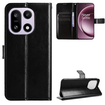 OnePlus 15 Capa para carteira com suporte - Preto