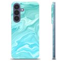 Capa de TPU - Samsung Galaxy S26+ - Mármore Azul