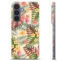 Capa de TPU - Samsung Galaxy S26+ - Flores Cor-de-rosa