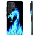 Capa de TPU - Samsung Galaxy S26 Ultra - Dragão de Fogo Azul