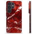 Capa de TPU - Samsung Galaxy S26 Ultra - Mármore Vermelho
