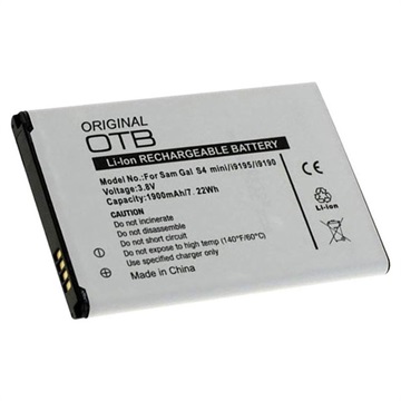 Bateria para Samsung Galaxy S4 Mini - 1900 mAh
